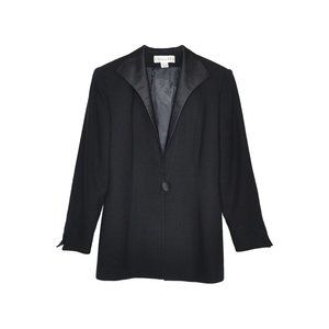 Dior Black Winged Tuxedo Jacket US 10/EU 40